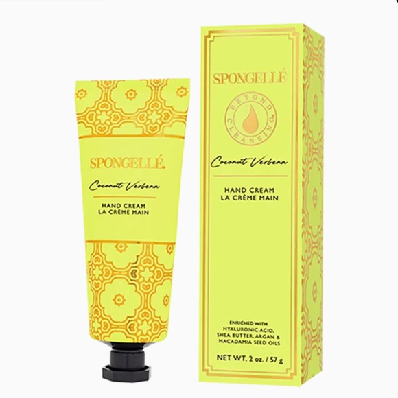 NWT Spongelle Hand Cream Coconut Verbena 2 oz - Picture 1 of 10